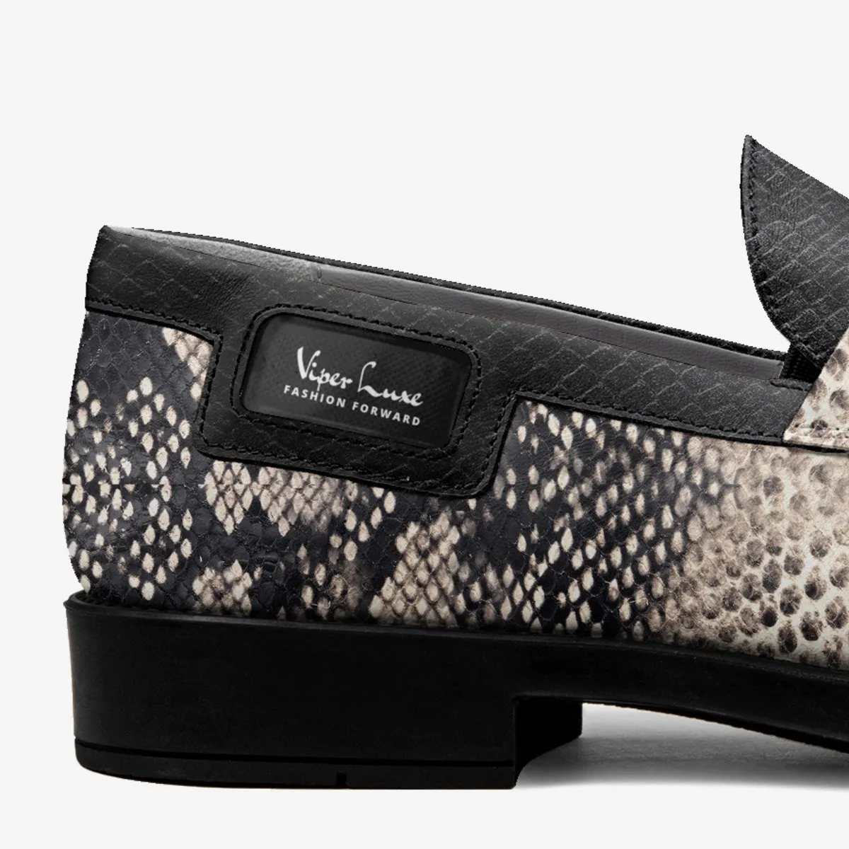 🐍 Viper Luxe Italian Tassel Loafers – Limited Edition Designer Slip-Ons