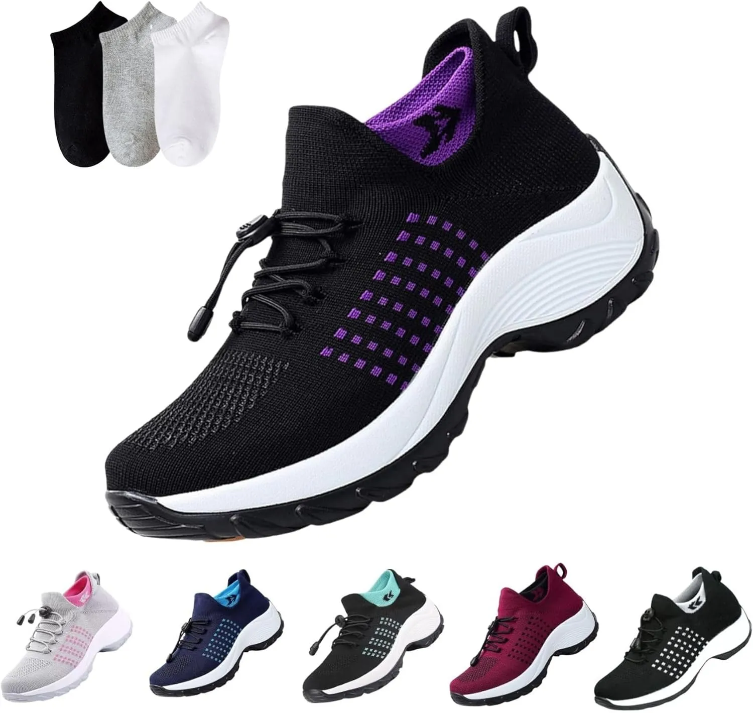 2025 New Comfortwear Ortho Shoes for Women Plantar Fasciitis, Orthopedic Sneakers Breathable Women Walking Shoes