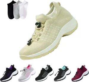 2025 New Comfortwear Ortho Shoes for Women Plantar Fasciitis, Orthopedic Sneakers Breathable Women Walking Shoes