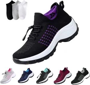 2025 New Comfortwear Ortho Shoes for Women Plantar Fasciitis, Orthopedic Sneakers Breathable Women Walking Shoes