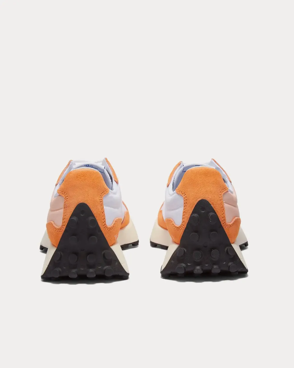 327 Orange Low Top Sneakers