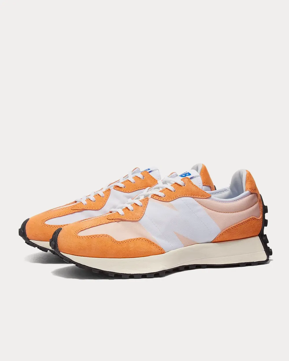 327 Orange Low Top Sneakers