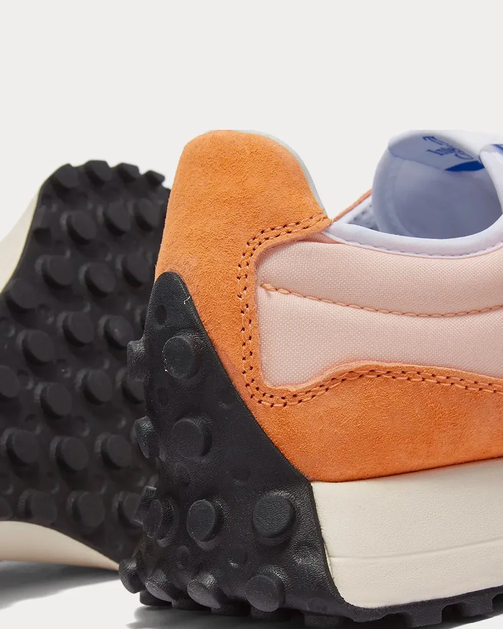 327 Orange Low Top Sneakers