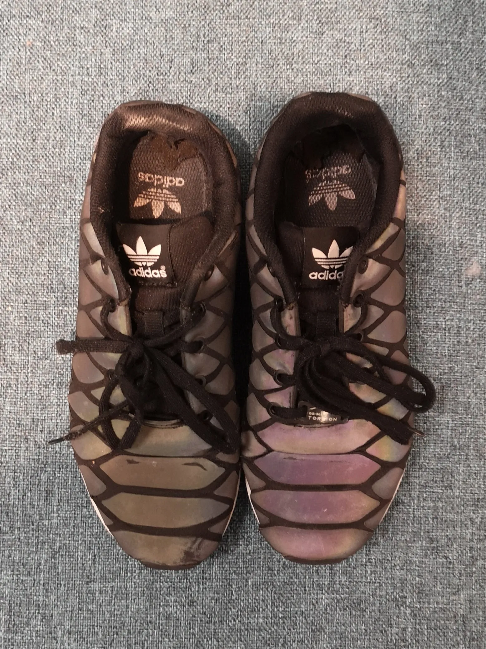 Adidas ZX Flux Xenopeltis K Trainers Size 6.5