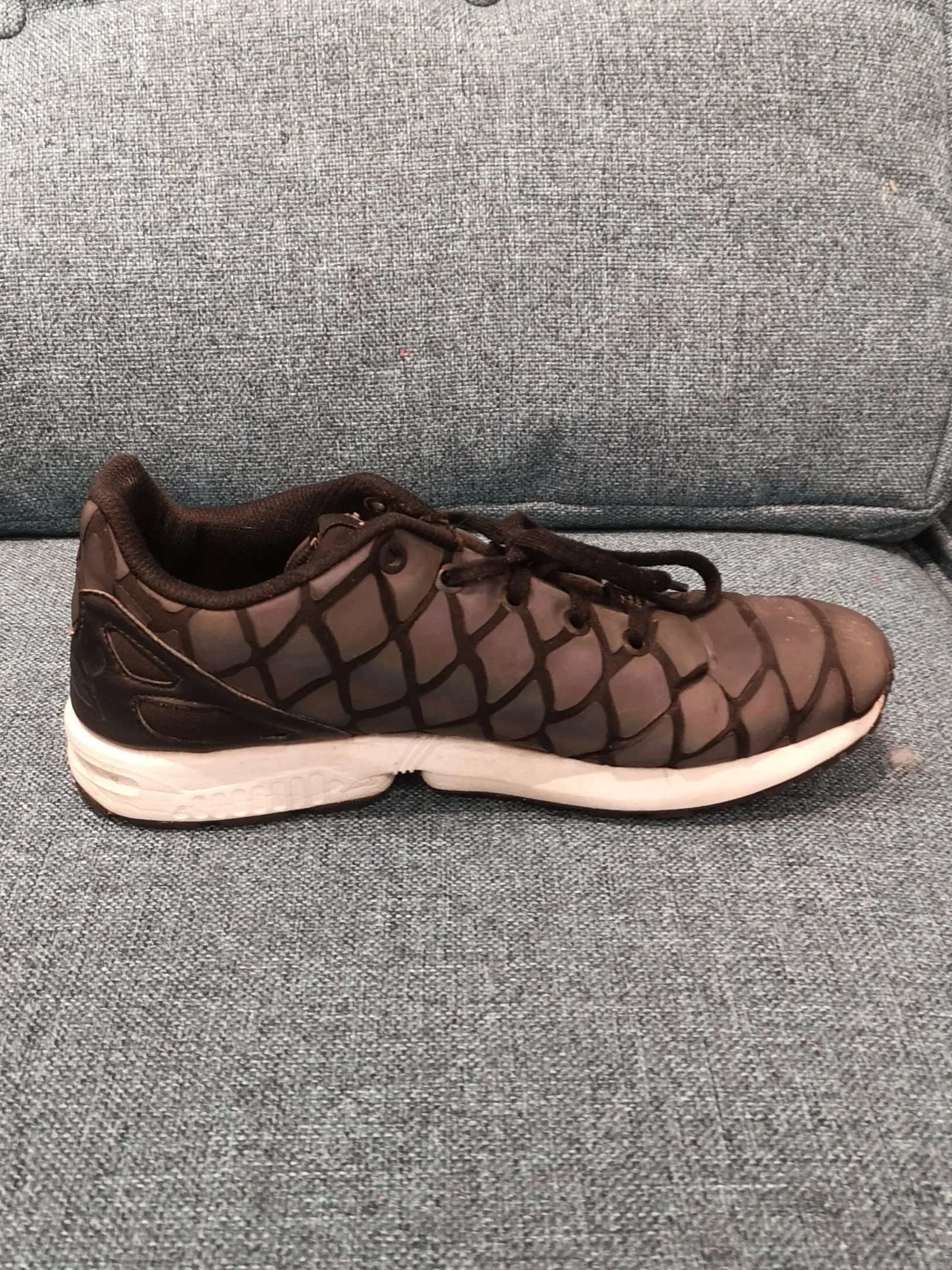 Adidas ZX Flux Xenopeltis K Trainers Size 6.5