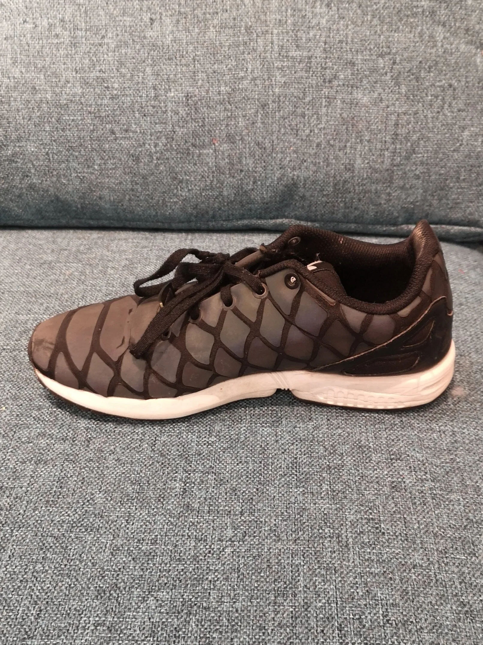 Adidas ZX Flux Xenopeltis K Trainers Size 6.5