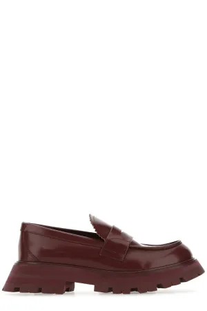 Alexander McQueen Zig-Zag Edge Loafers