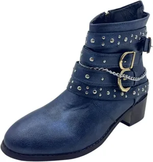 Ankle Boots for Women Womens Wedge Booties Short Boots for Women Ankle Bootie for Women with Heel Lightweight Cute Round Toe Square Toe Slip On Side Zipper