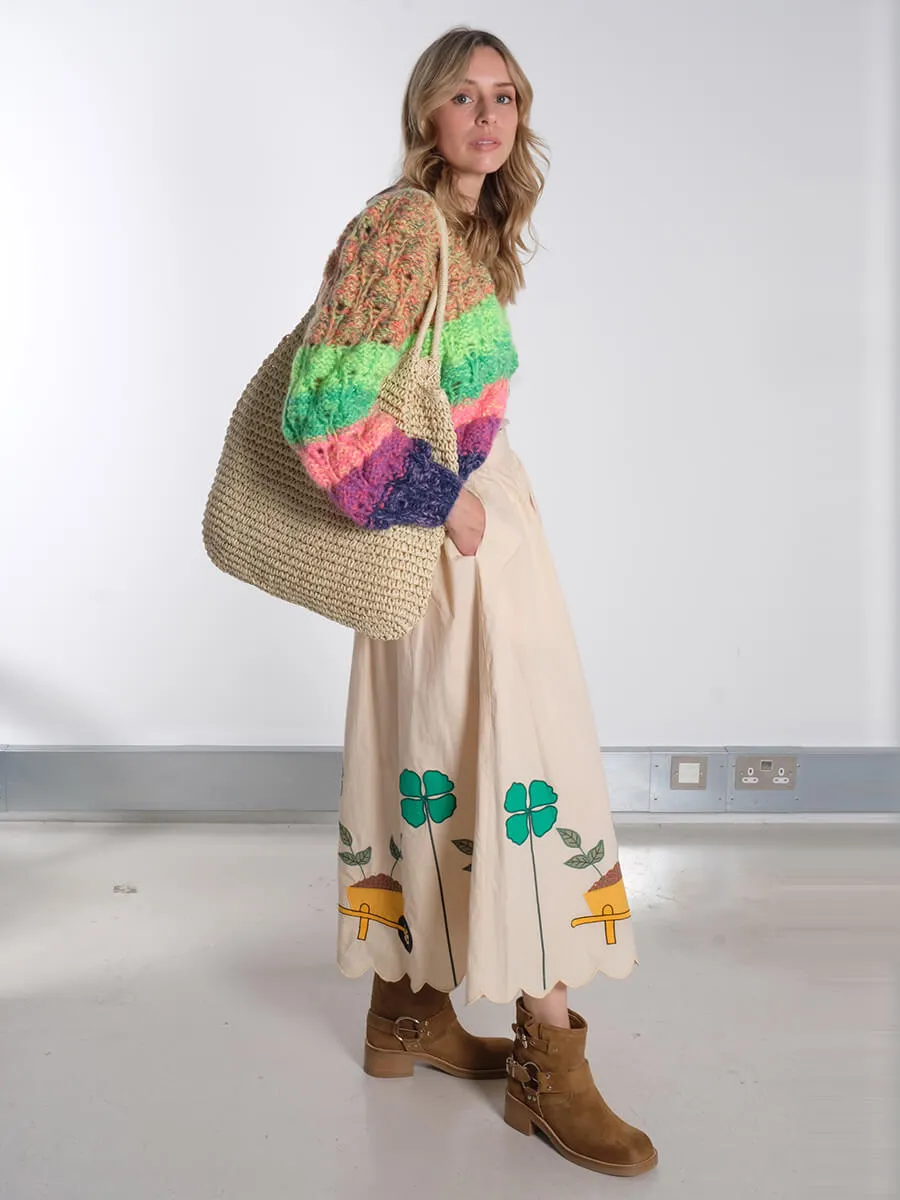Arena Rainbow Cardigan - Bold