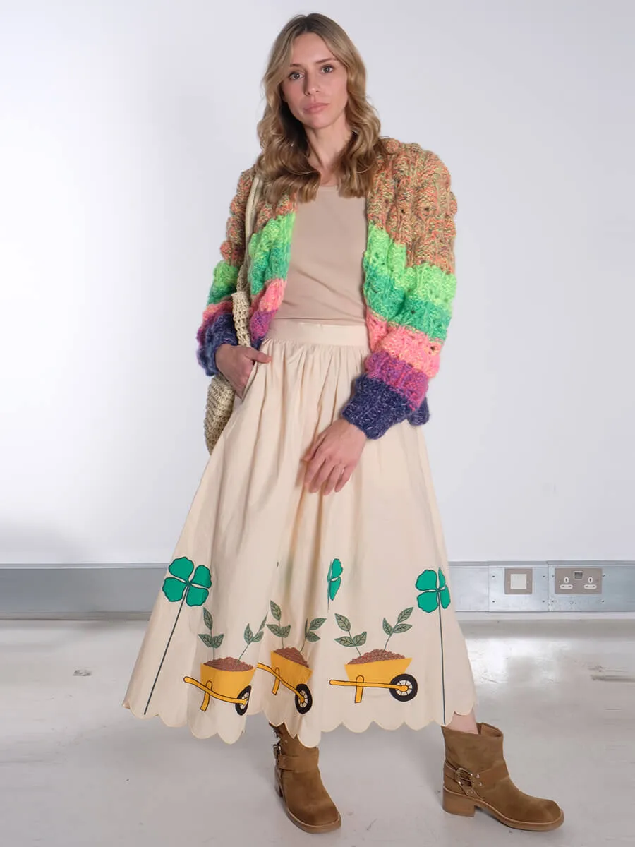 Arena Rainbow Cardigan - Bold