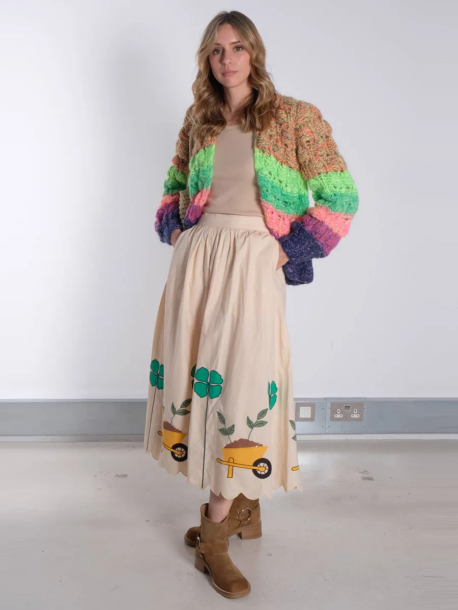 Arena Rainbow Cardigan - Bold