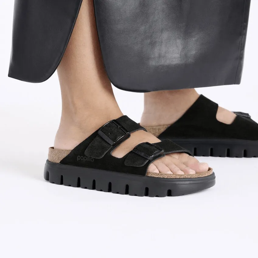 Arizona Chunky | Suede | Black/Black