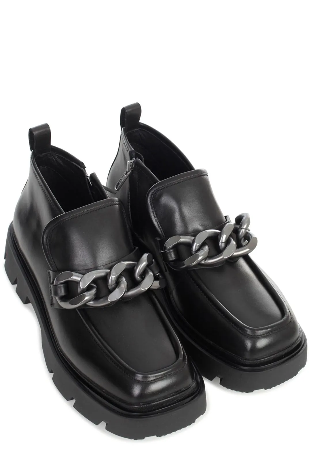 Ash Universe Chain Detail Loafers