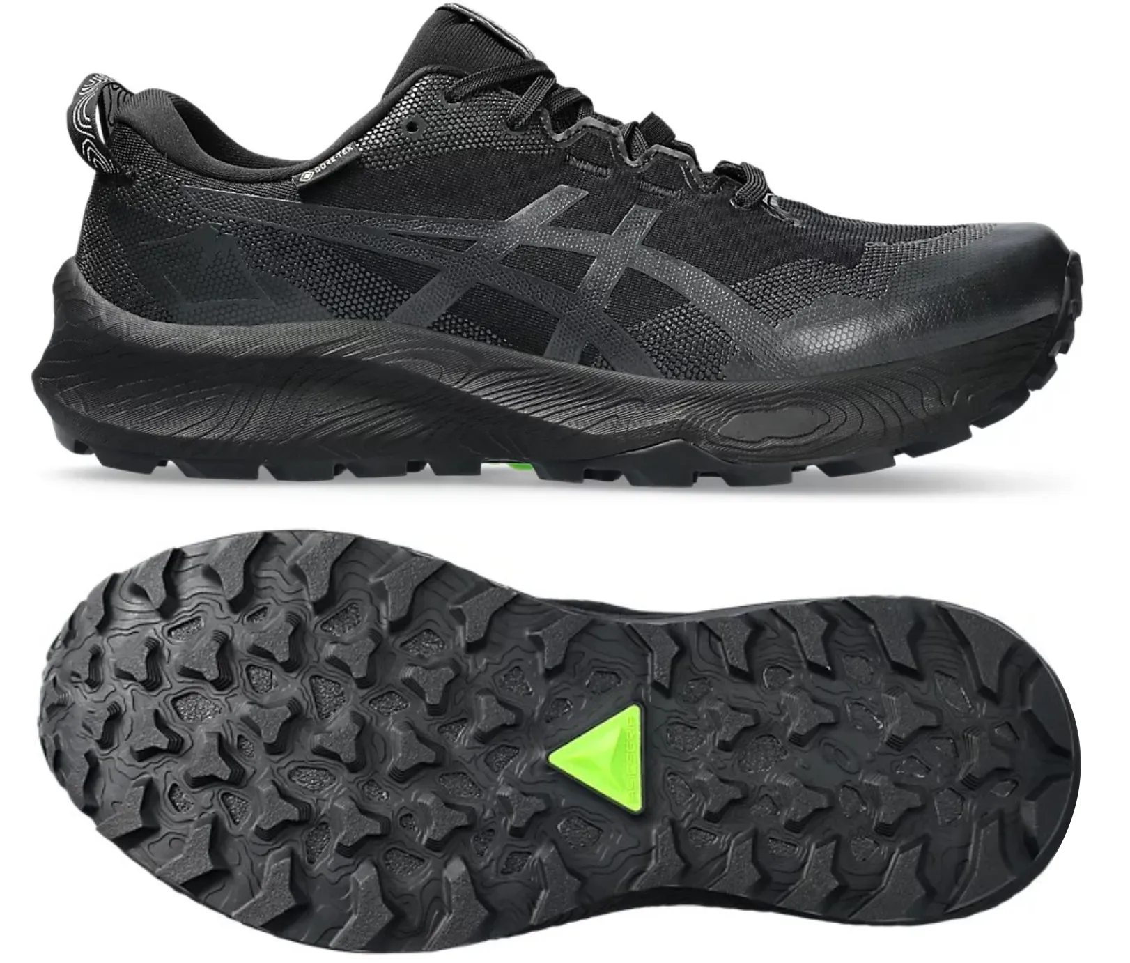 ASICS Gel Trabuco 12 G-TX (Black/Graphite Grey) Mens