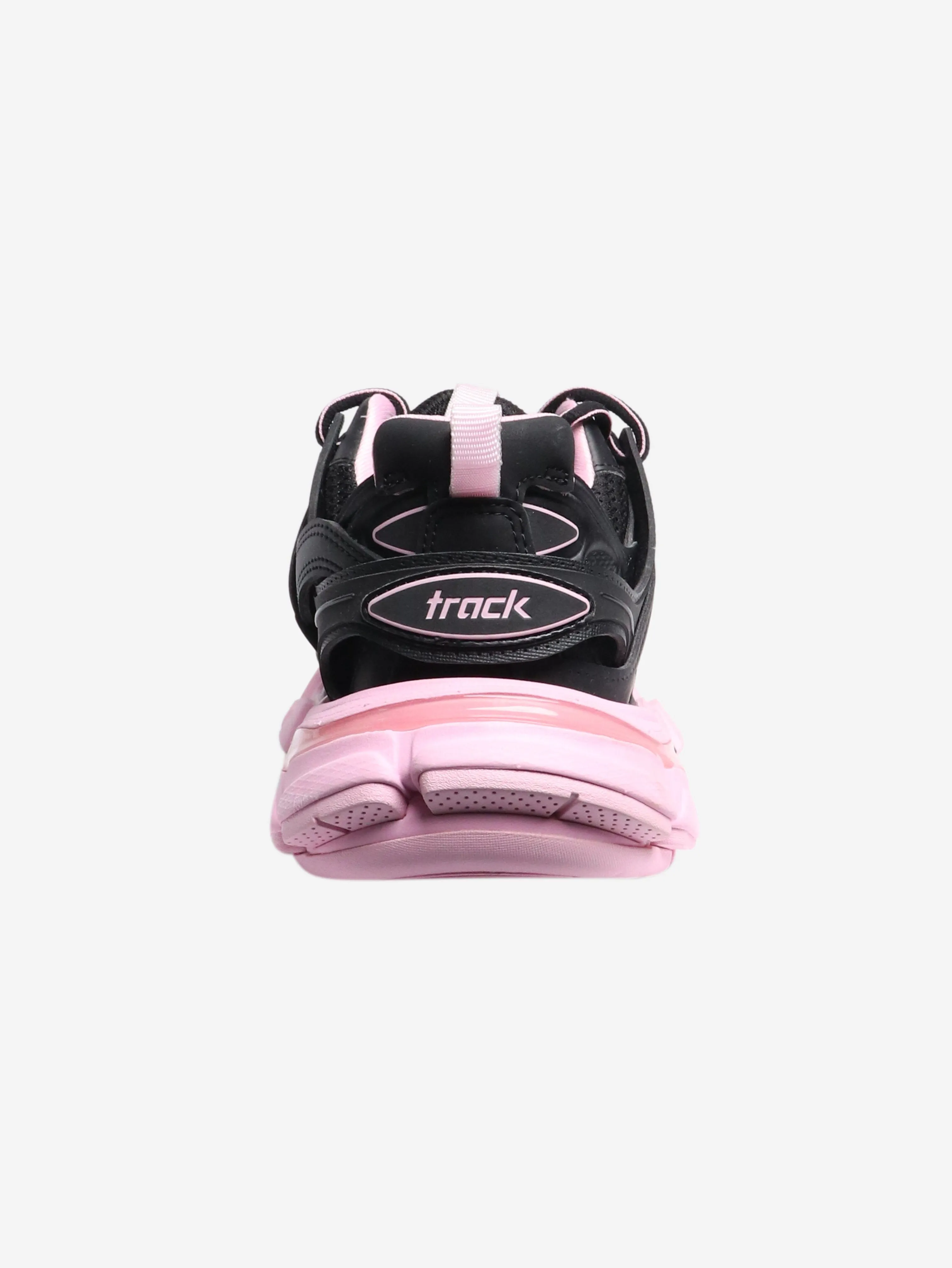 Black and pink Track trainers - size EU 36