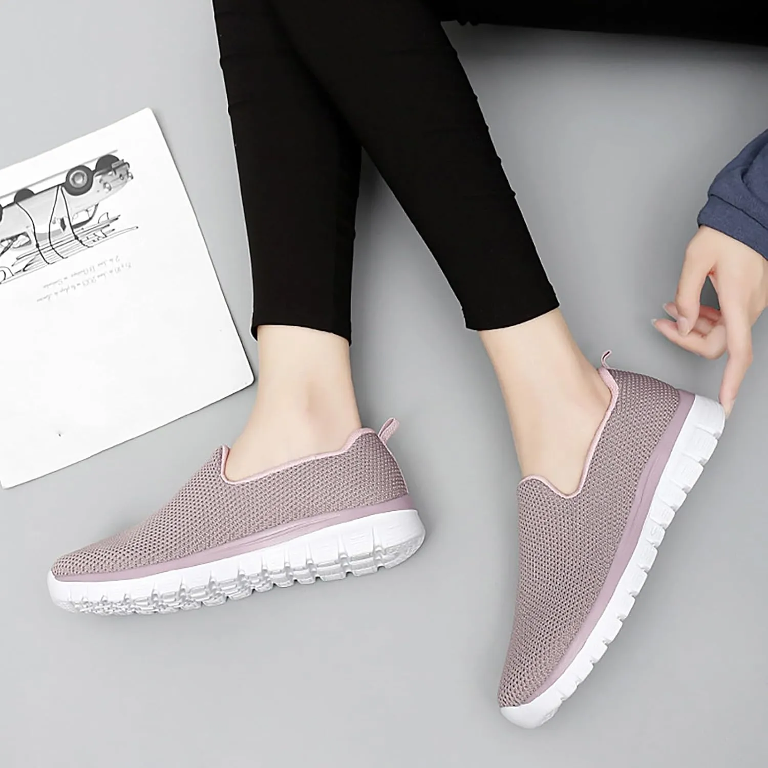 Bowling Shoes Women 8.5 Slip On Black Comfy Walking Shoes Women Womens Slip On Shoes Size 10 Wide Womens Walking Shoes Slip On Arch Support Womens Non Slip Black Work Shoes Wide Width
