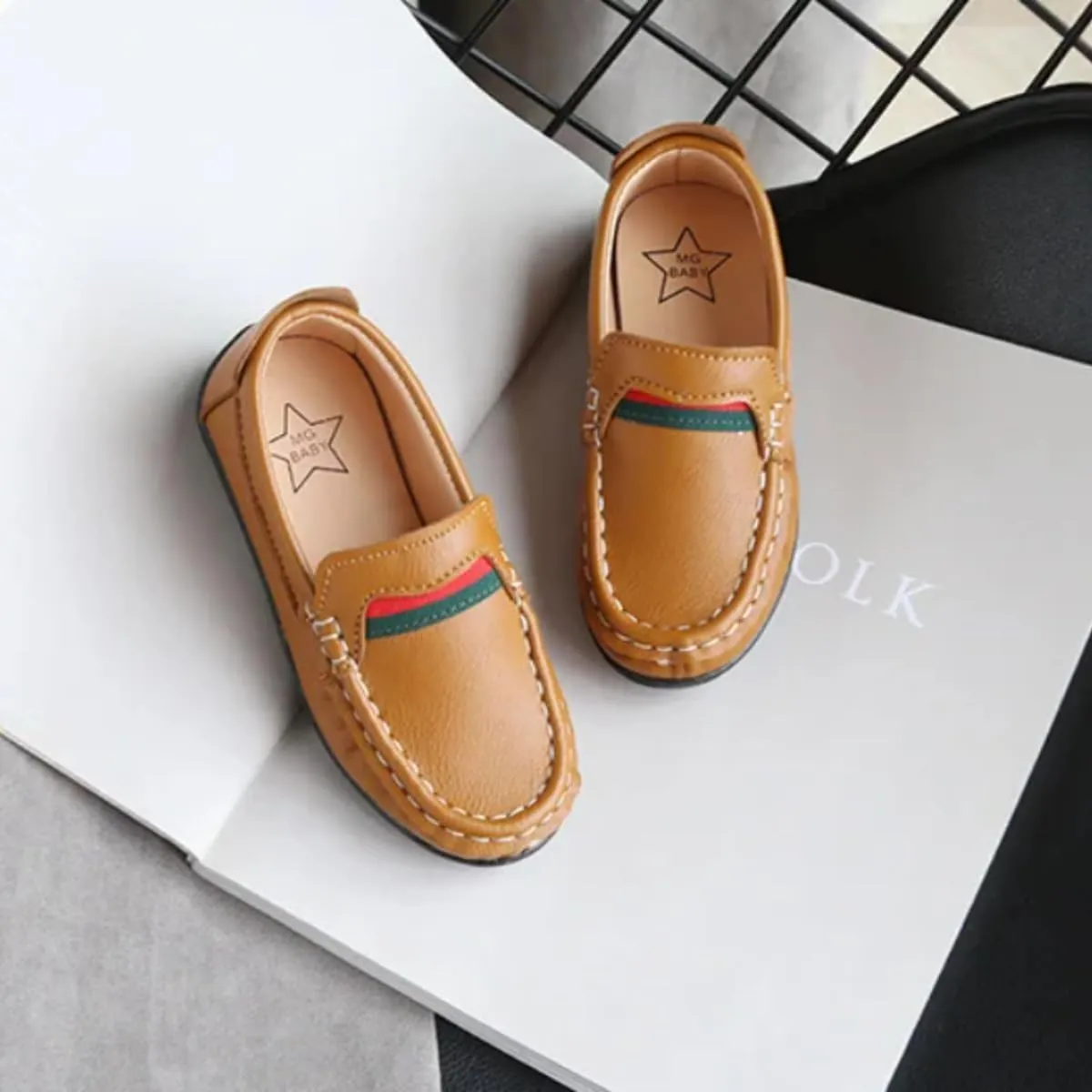 Boy's Casual Dress Shoes, Leather Shoes