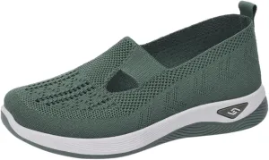 Cathalem Orthopedic Shoes for Women, Diabetic Shoes for Women 2024 New Women's Woven Breathable Soft Sole Shoes