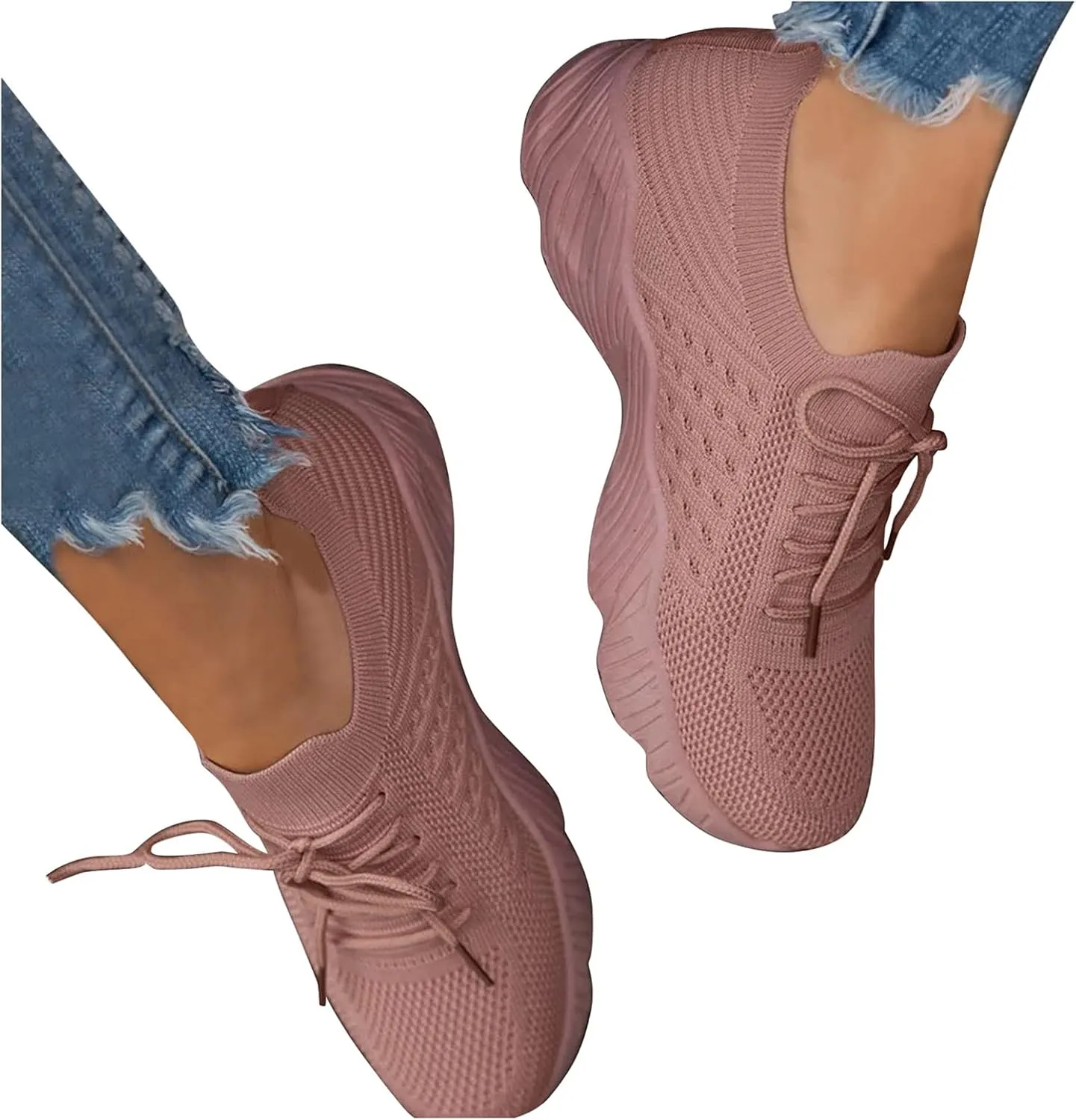 Cathalem Orthopedic Sneakers for Women Comfortable Orthopedic Shoes Mesh Casual Breathable Shoes Women's Diabetic Shoes