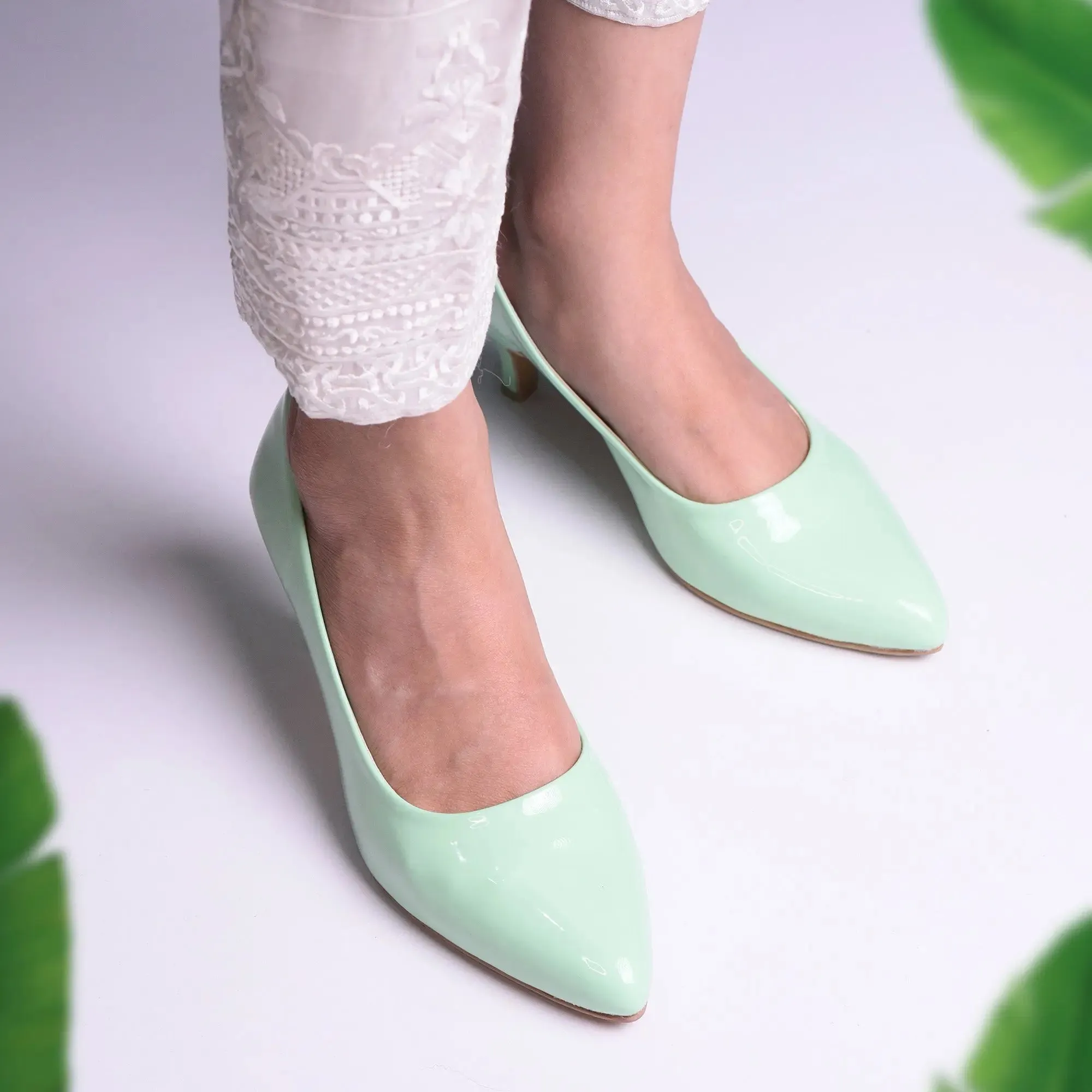 Classy Court Shoes Orange
