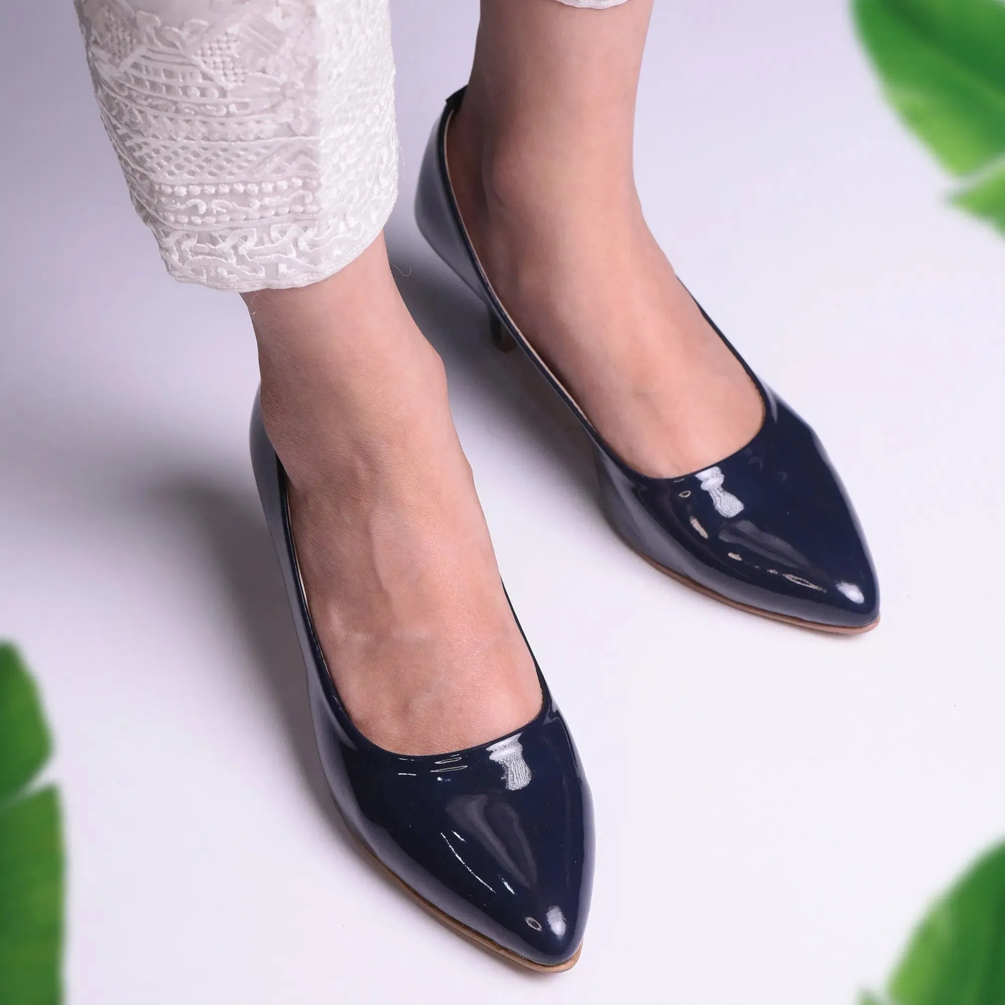 Classy Court Shoes Orange