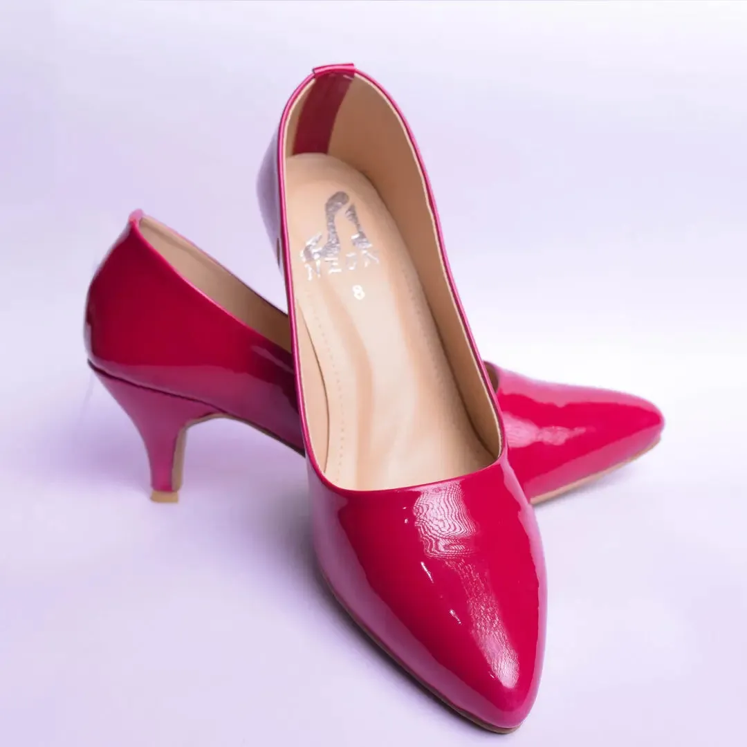 Classy Court Shoes Orange