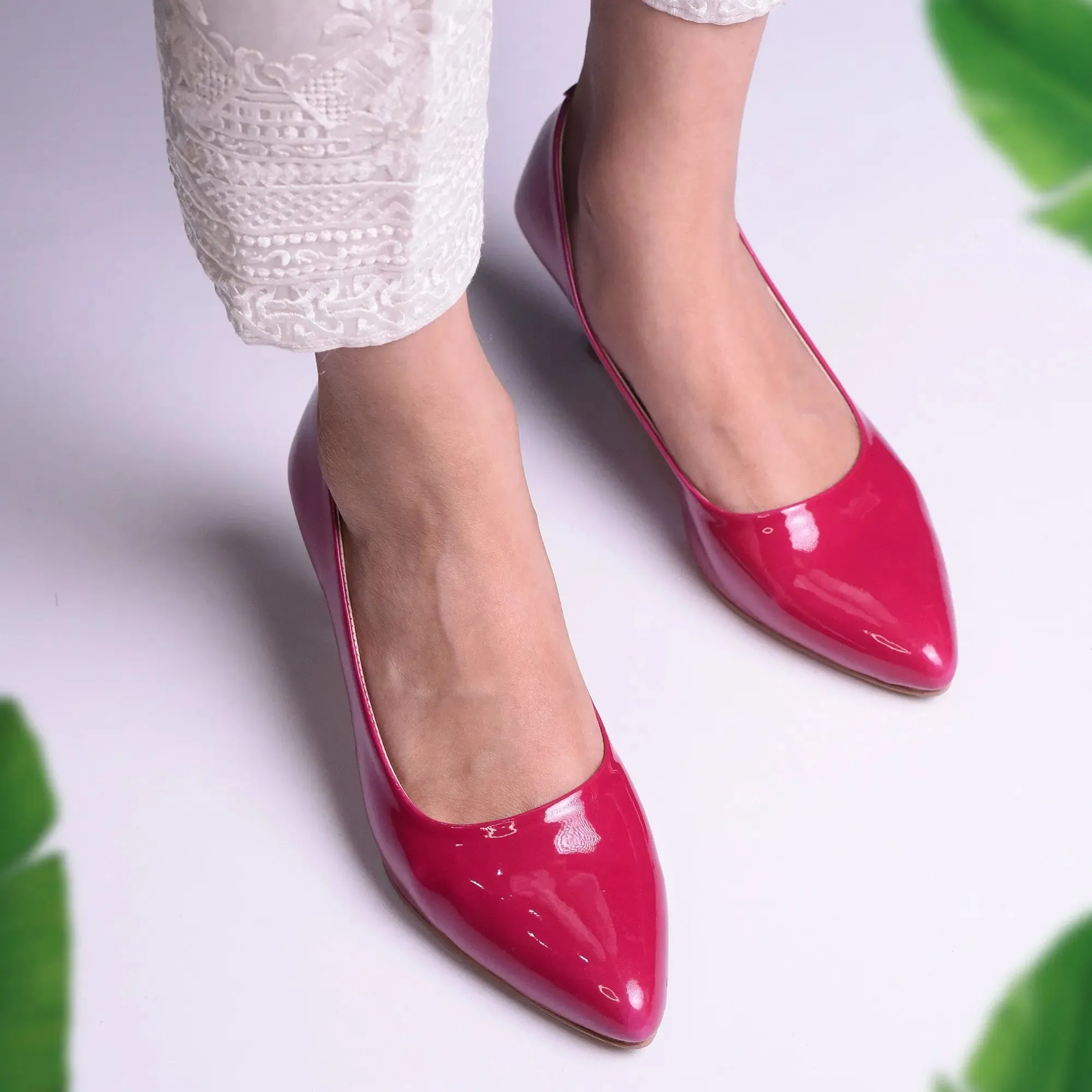 Classy Court Shoes Orange