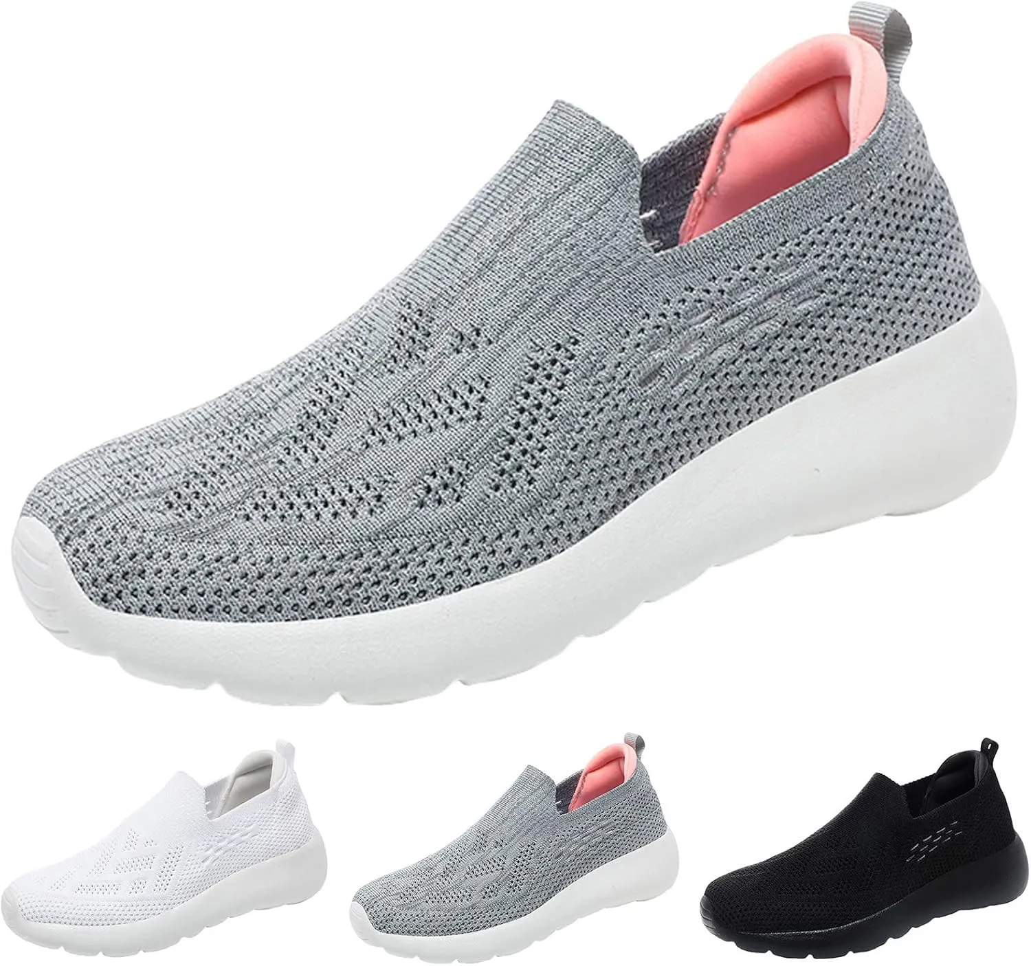 Comfort Wear Orthowear Shoes for Women, Fashion Comfortwear Ortho Shoes for Women Plantar Fasciitis Comfortable Air Cushion Ortho Breathable Stretch Cushion Sneakers