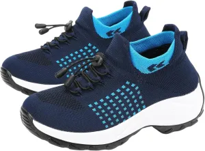Comfort Wear Orthowear Shoes for Women Men Comfortwear Ortho Stretch Cushion Shoes Women Plantar Fasciitis Walking Shoe Slip On Trainers Comfortable Casual Ladies Athletic Sneakers Thick Bottom