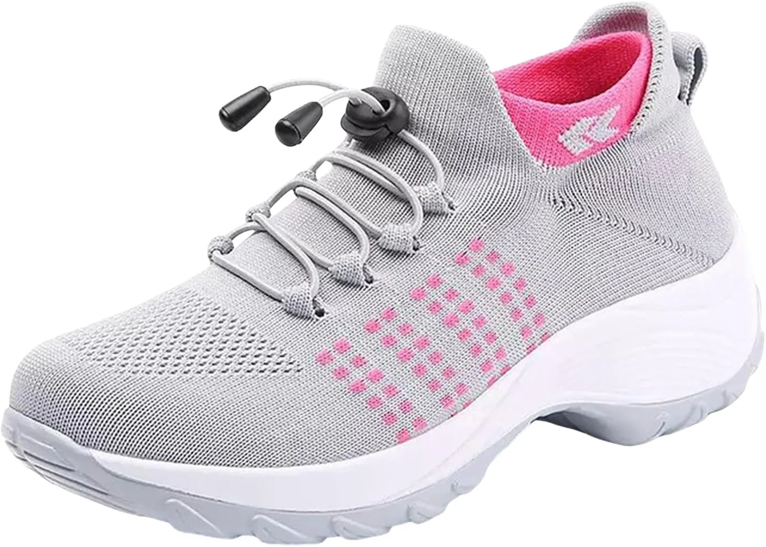 Comfort Wear Orthowear Shoes for Women - Ortho Stretch Cushion Shoes - Women's Comfort Seekers Supportive Footwear - Blue - Adult Women's Flat Round Toe Maximum Cushioning Athletic Shoes