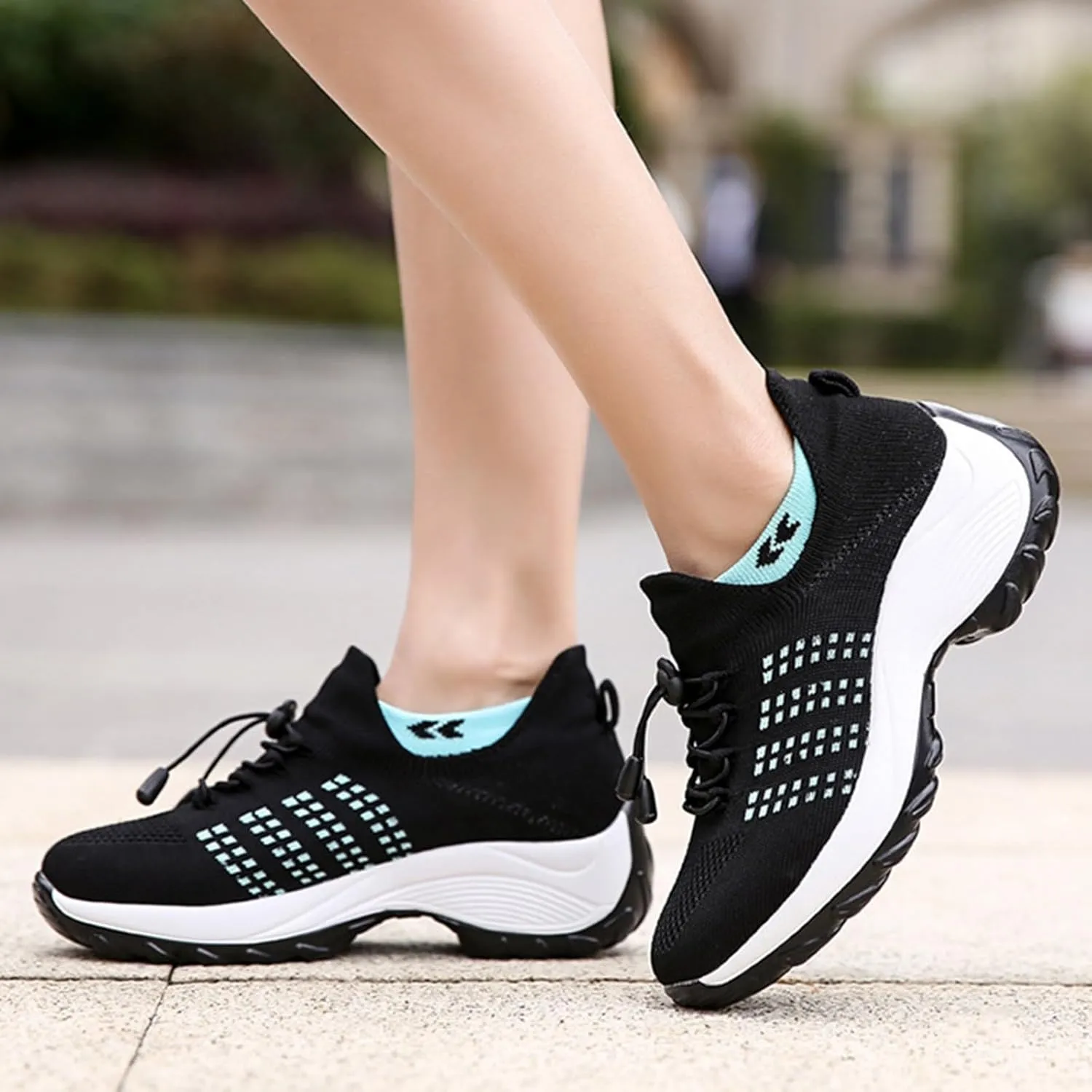 Comfortwear Ortho Shoes for Women Plantar Fasciitis, Orthopedic Sneakers Breathable Women Walking Shoes Slip on Shoes