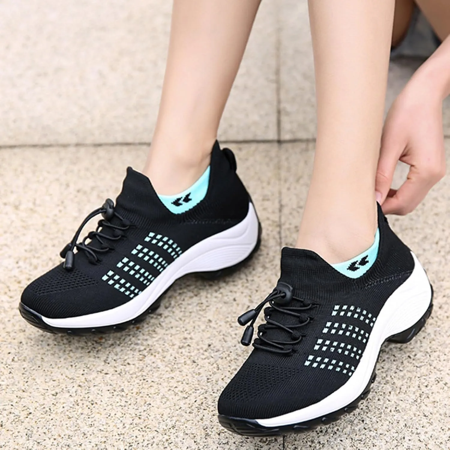 Comfortwear Ortho Shoes for Women Plantar Fasciitis, Orthopedic Sneakers Breathable Women Walking Shoes Slip on Shoes
