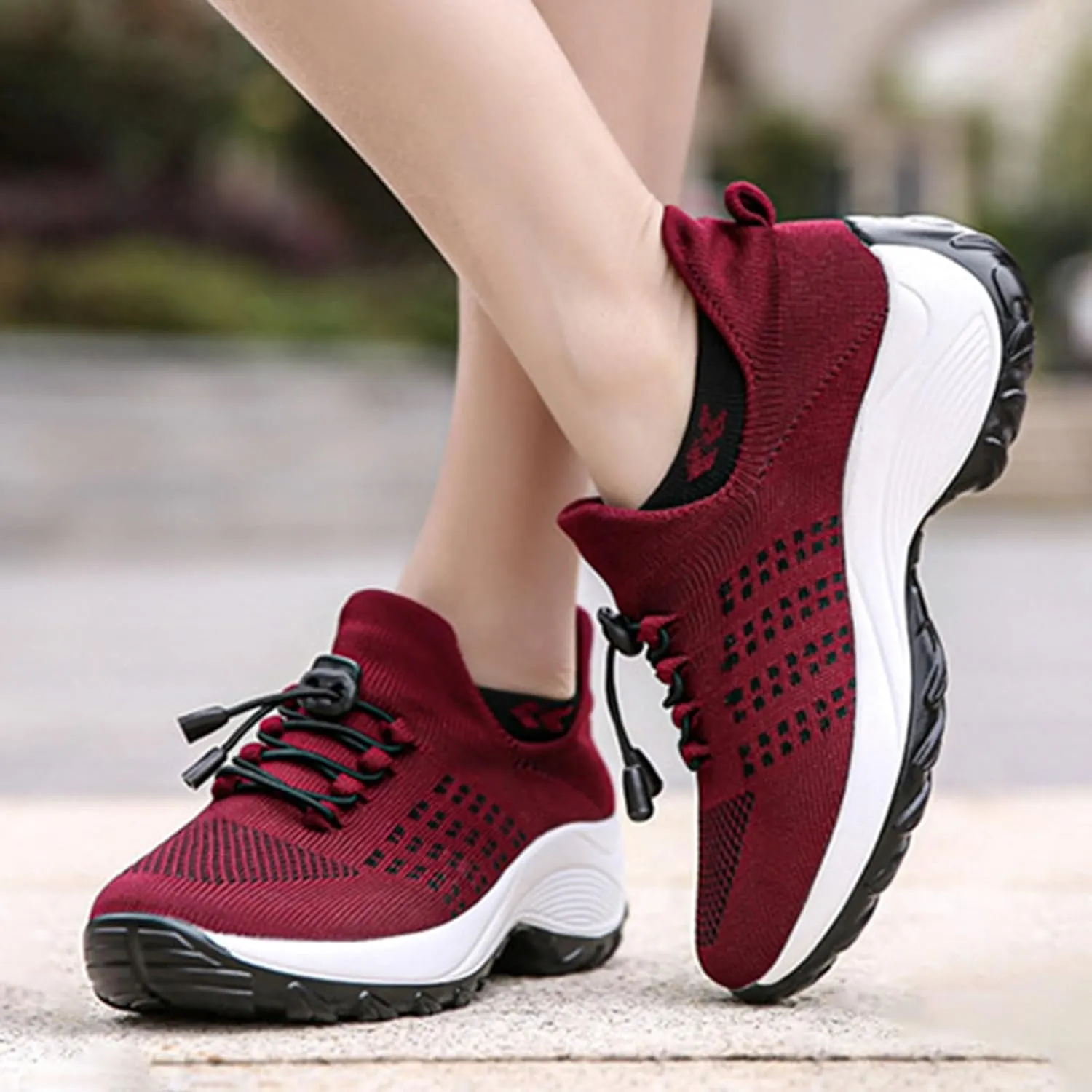 Comfortwear Ortho Shoes for Women Plantar Fasciitis, Orthopedic Sneakers Breathable Women Walking Shoes Slip on Shoes
