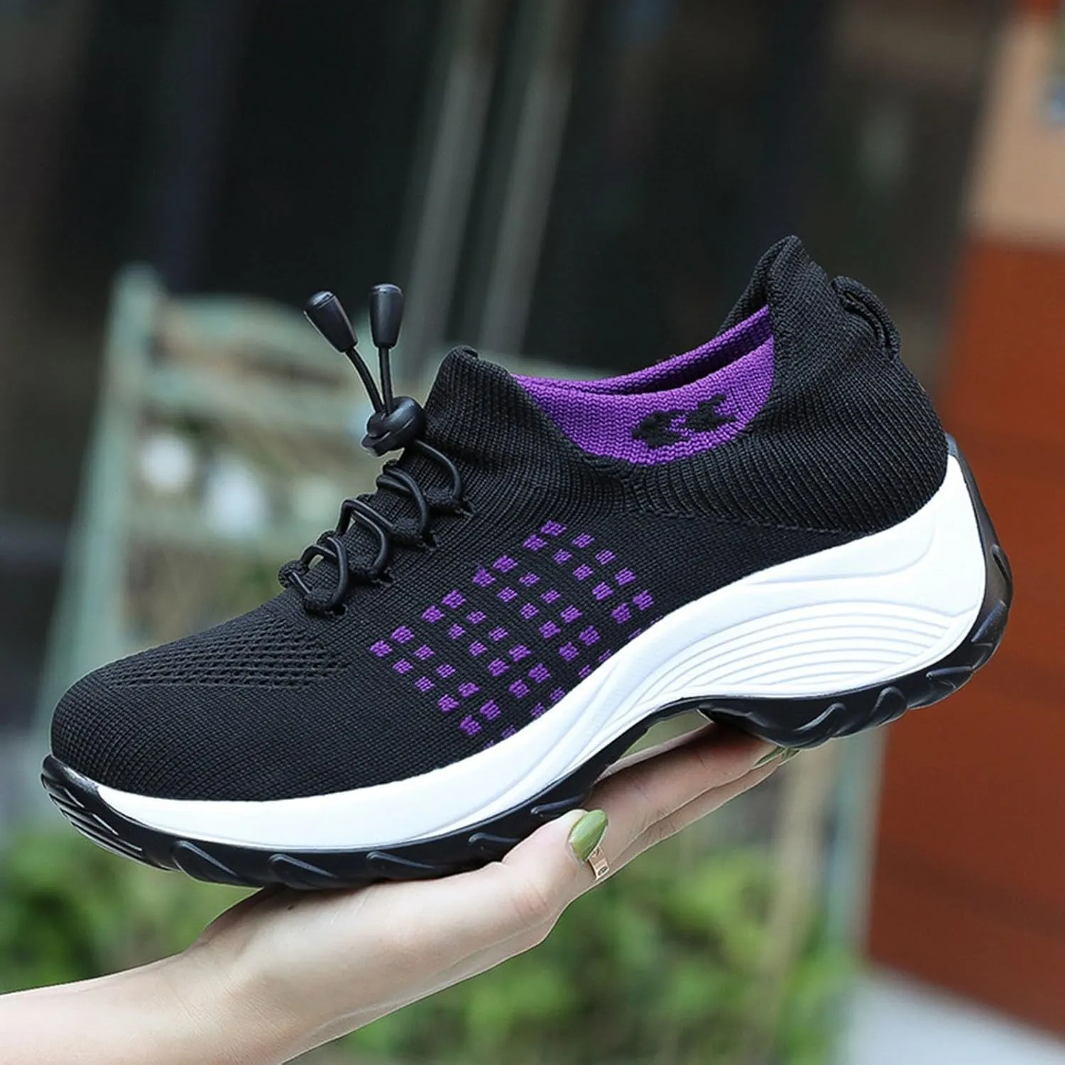 Comfortwear Ortho Shoes for Women Plantar Fasciitis, Orthopedic Sneakers Breathable Women Walking Shoes Slip on Shoes