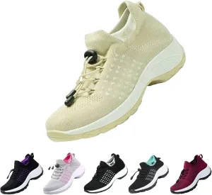 Comfortwear Ortho Stretch Cushion Shoes for Women Plantar Fasciitis,Comfort Wear Ortho Shoes Women Arch Support Walking Shoes