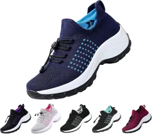 Comfortwear Ortho Stretch Cushion Shoes for Women Plantar Fasciitis,Comfort Wear Ortho Shoes Women Arch Support Walking Shoes