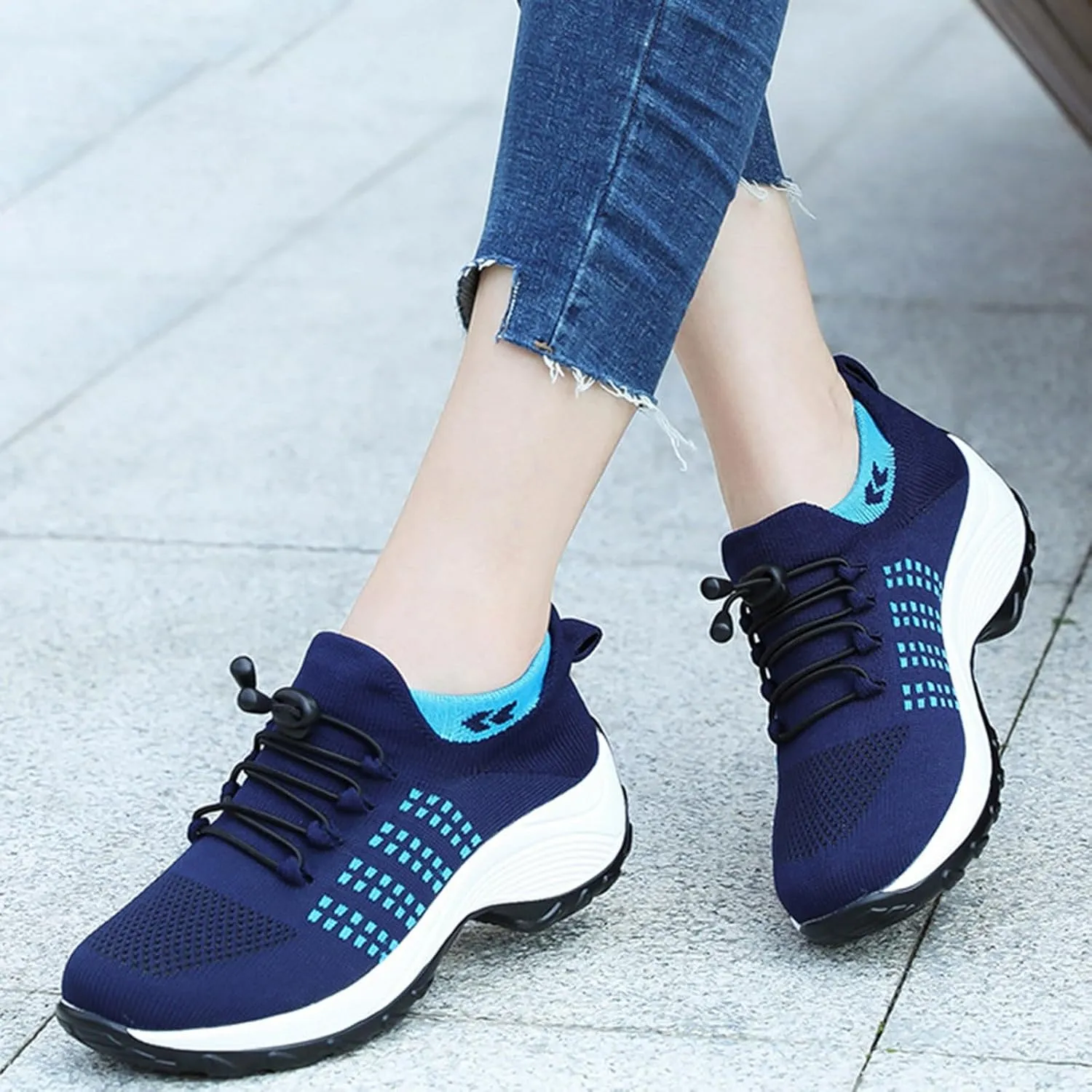 Comfortwear Ortho Stretch Cushion Shoes for Women Plantar Fasciitis,Comfort Wear Ortho Shoes Women Arch Support Walking Shoes