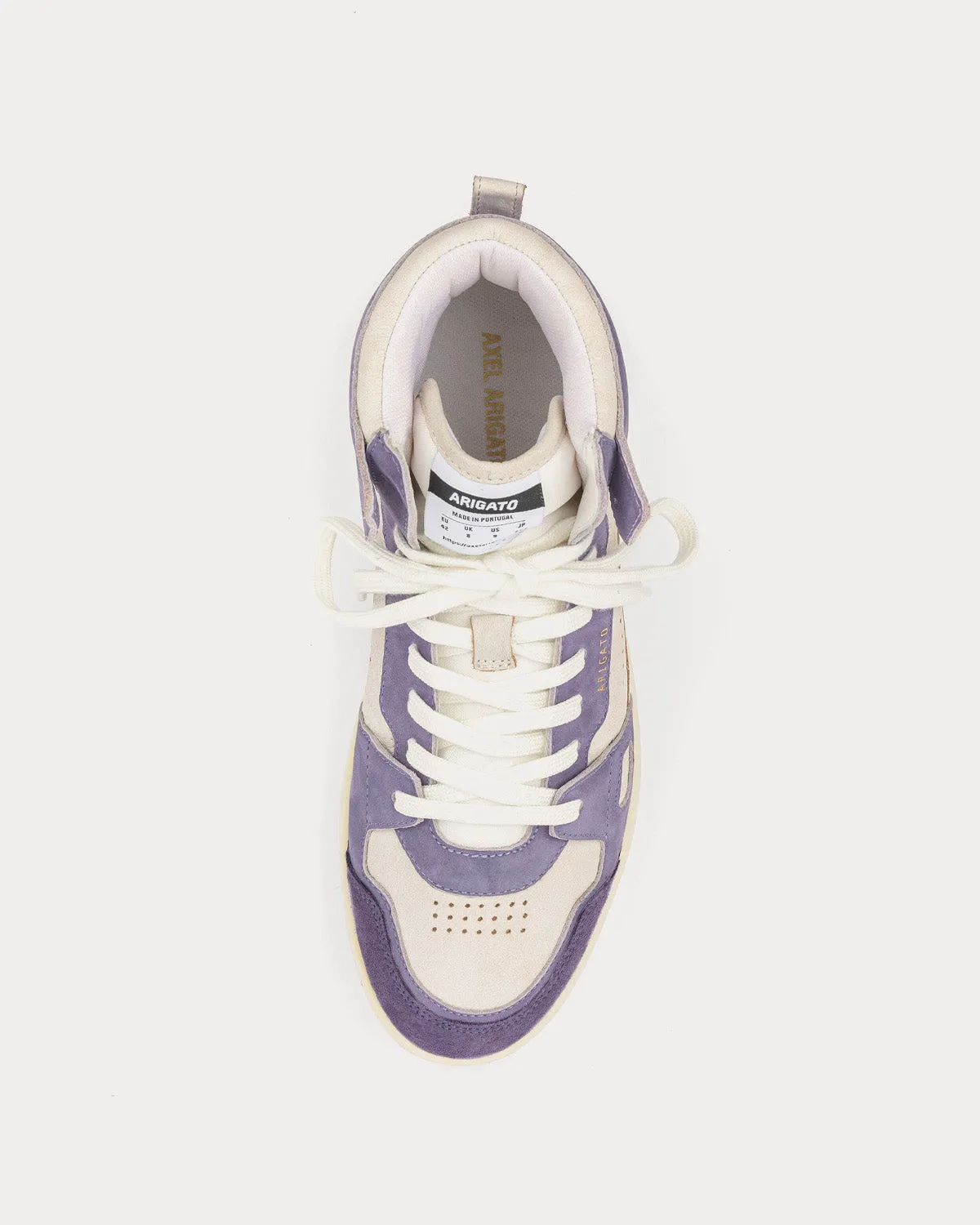 Dice Hi Cremino / Purple High Top Sneakers