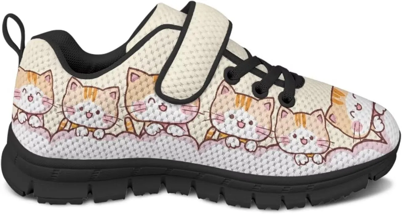 Girls Running Sports Shoes Breathable Kids Athletic Causal Shoes for Daily Wear