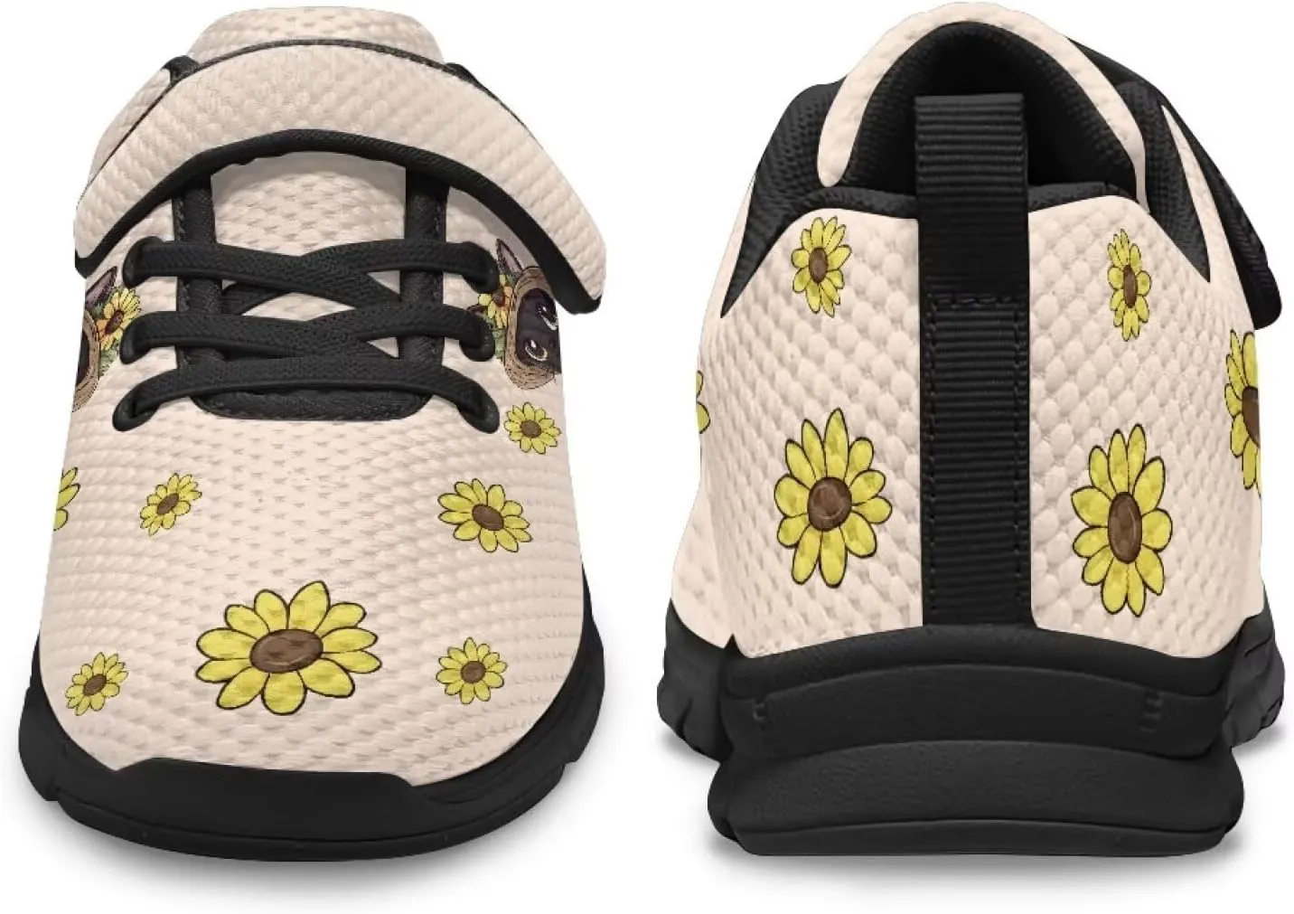 Girls Running Sports Shoes Breathable Kids Athletic Causal Shoes for Daily Wear