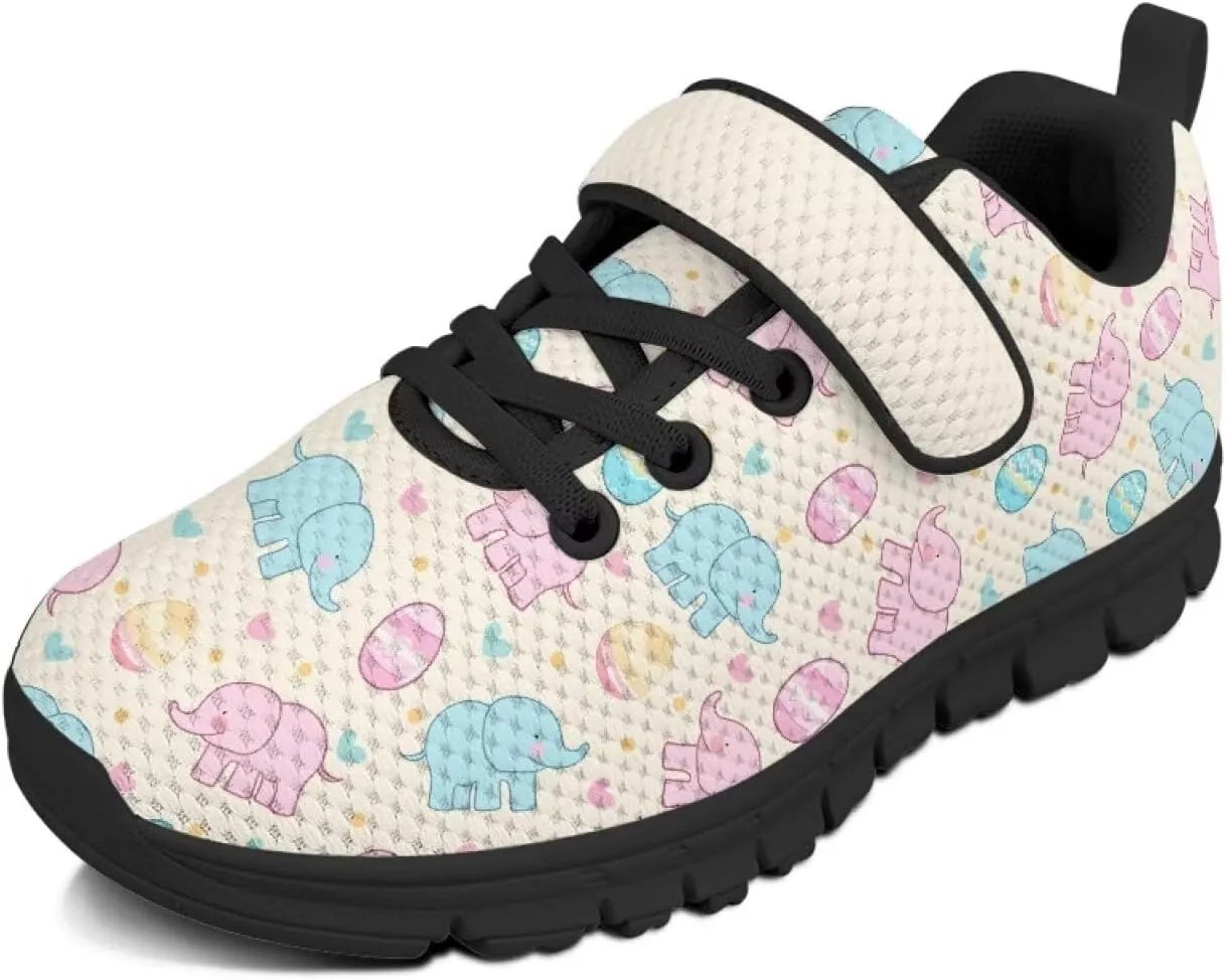 Girls Running Sports Shoes Breathable Kids Athletic Causal Shoes for Daily Wear