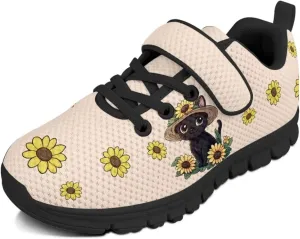 Girls Running Sports Shoes Breathable Kids Athletic Causal Shoes for Daily Wear