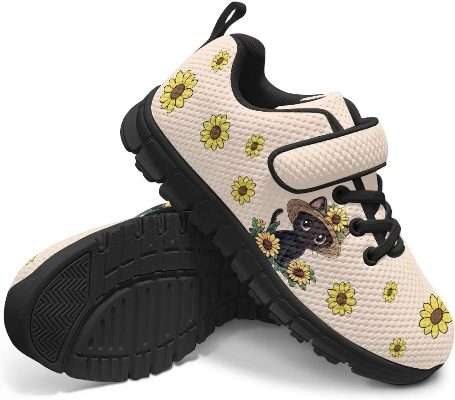 Girls Running Sports Shoes Breathable Kids Athletic Causal Shoes for Daily Wear