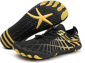 Grounded Footwear for Women Men with Neuropathy Water Shoes Quick-Dry Aqua Socks Swim Beach Barefoot Diabetic Shoes Walking Wide Toe Box Sneakers for Hike Yoga Lightweight Comfortable Breathable