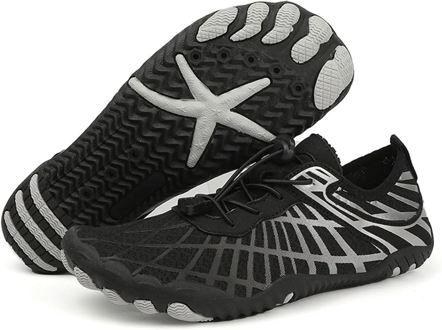 Grounded Footwear for Women Men with Neuropathy Water Shoes Quick-Dry Aqua Socks Swim Beach Barefoot Diabetic Shoes Walking Wide Toe Box Sneakers for Hike Yoga Lightweight Comfortable Breathable
