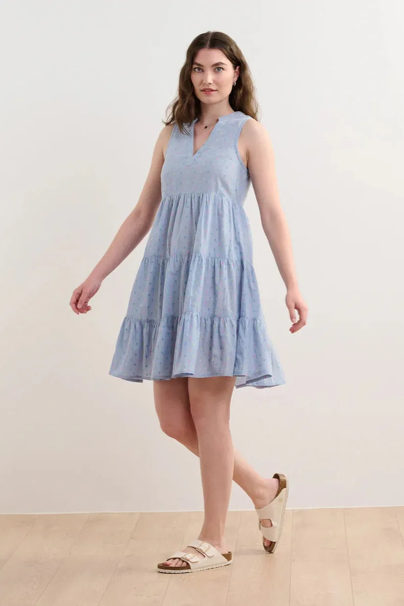 Hatley Savannah Dress in Bright Spot Chamber
