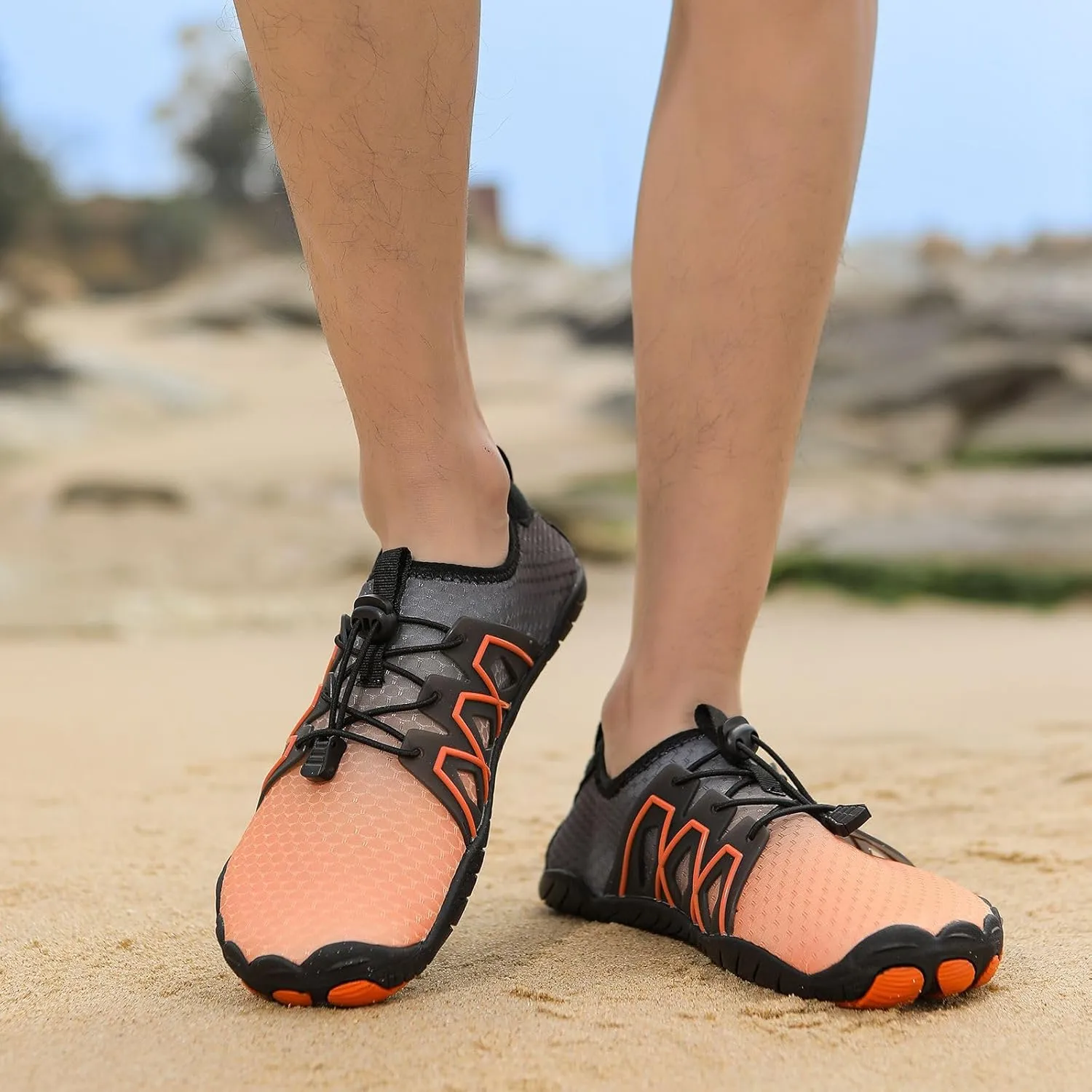 Hike Barefoot Shoes for Women Footwear Barefoot Shoes Womens Men Healthy & Non-Slip Trail Running Shoes Quick Dry Wide Toe Box Hiking Shoes