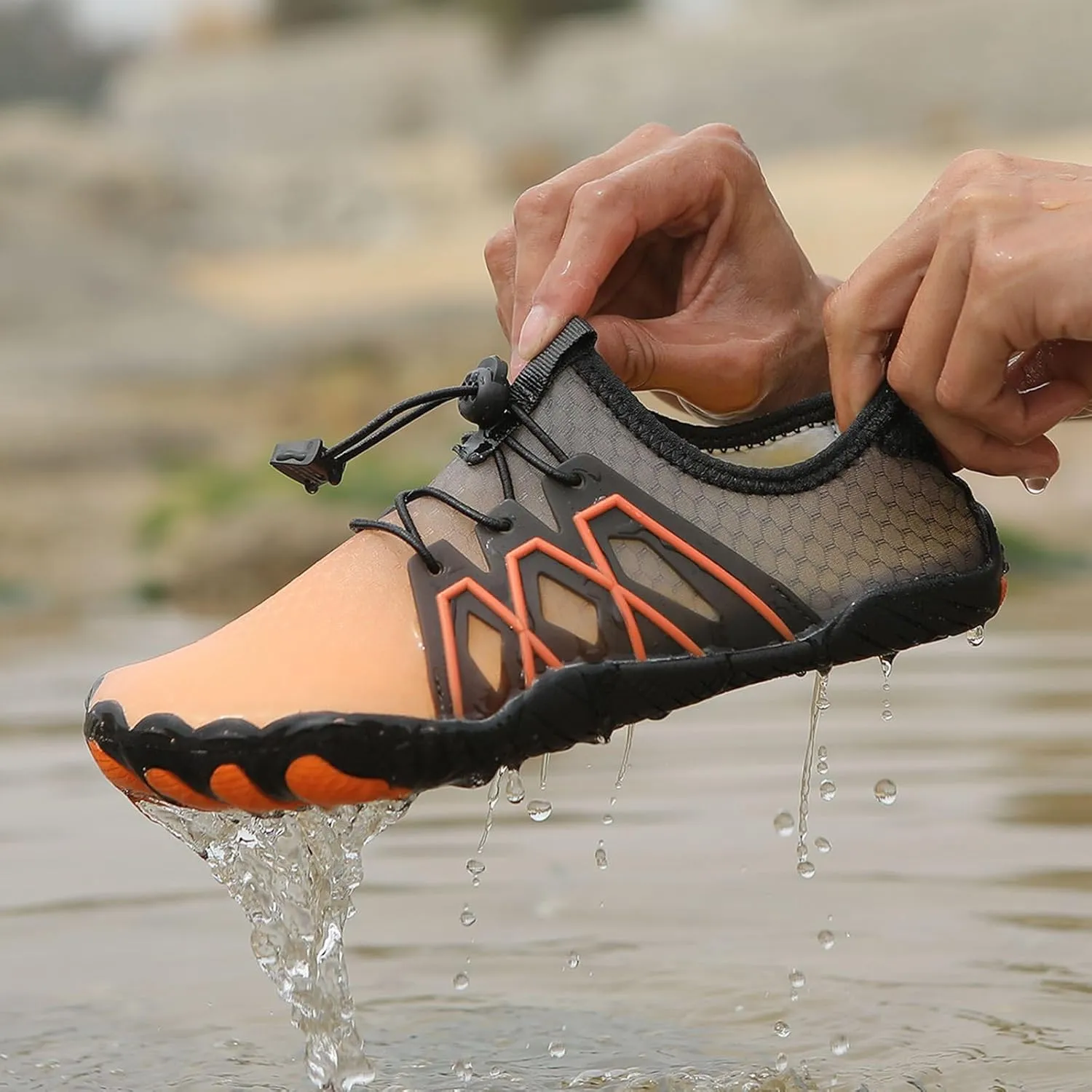 Hike Barefoot Shoes for Women Footwear Barefoot Shoes Womens Men Healthy & Non-Slip Trail Running Shoes Quick Dry Wide Toe Box Hiking Shoes