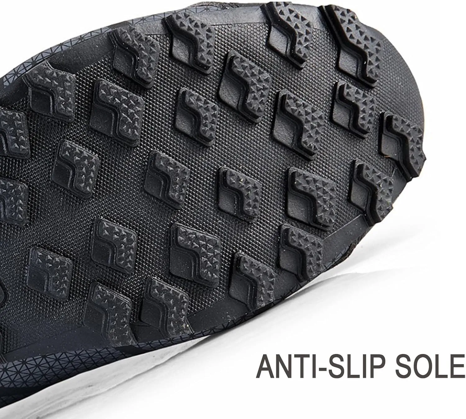 Hike Barefoot Shoes Men, Wide Toe Box Zero Drop Footwear Lightweight Hike Shoe Non-Slip Grounded Shoes for Trekking Trails Outdoor Work