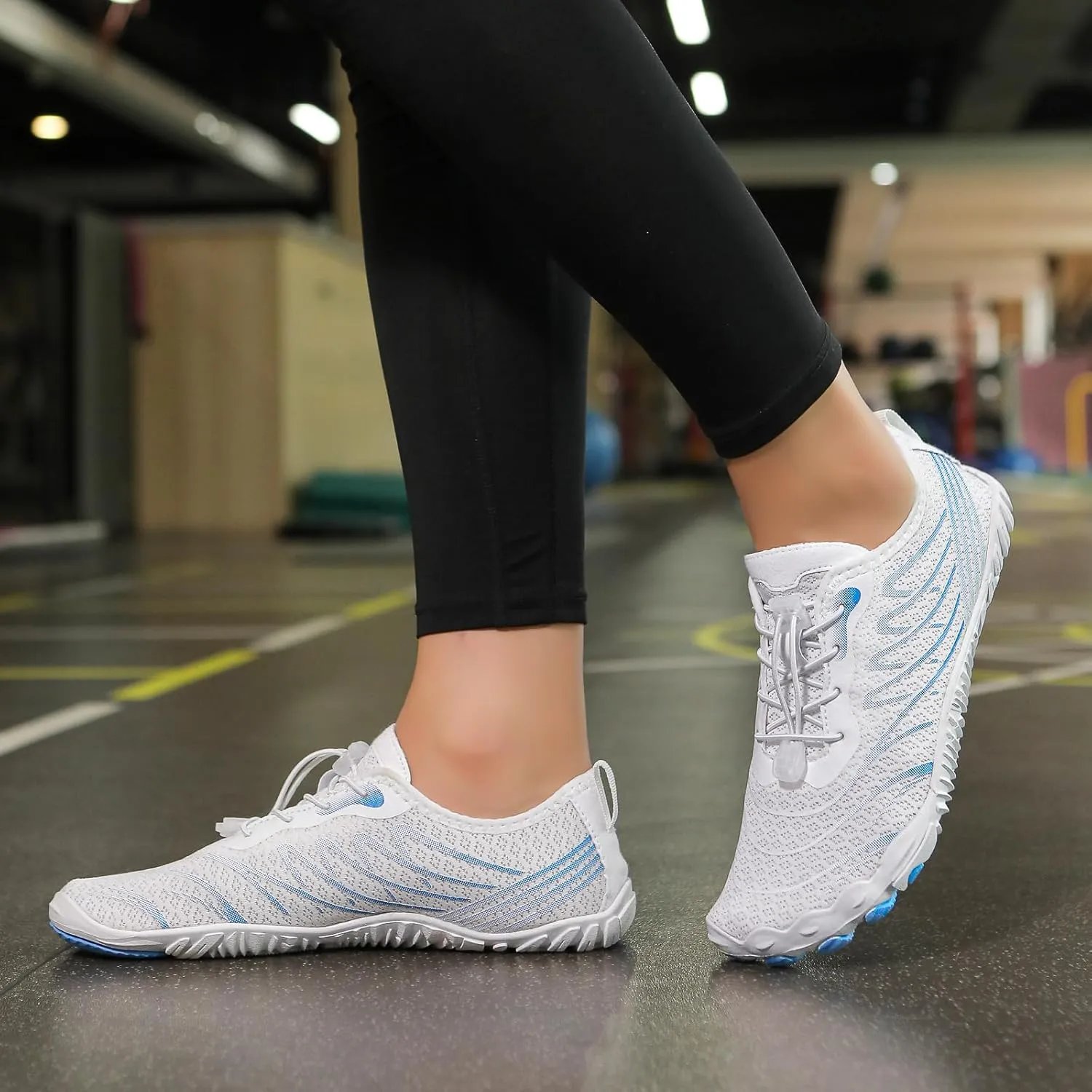 Hike Barefoot Shoes Womens Mens Footwear Pro Barefoot Shoes with Wide Toe Box Trail Running Shoes, Healthy Non-Slip Quick Dry Athletic Hiking Shoes